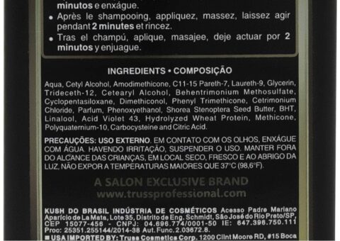 European Style by Margarita Gallego | Truss Blond Conditioner Ingredients Details